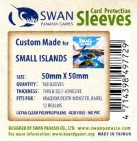 Kartenhüllen, 50mm x 50mm, 160 Stück, Standard, selbst-haftend