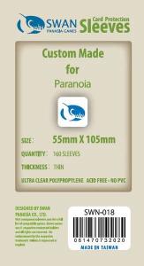 Kartenhüllen, 55mm x 105mm, 160 Stück, Standard