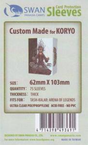 Kartenhüllen, 62mm x 103mm, 75 Stück, Premium