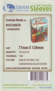 Kartenhüllen, 77mm x 75mm, 100 Stück, Standard